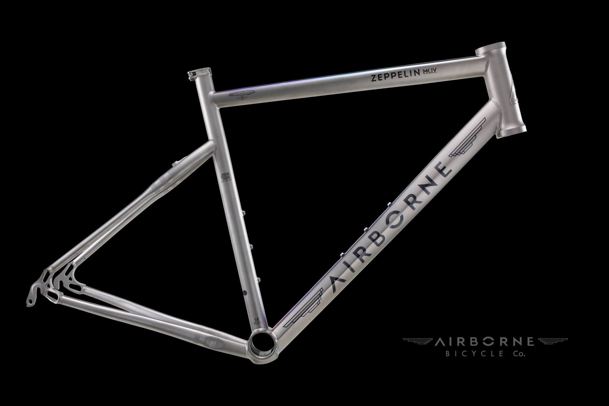 Zeppelin Mk. IV // Titanium Road Frame Set (Rim Brake) – Airborne ...